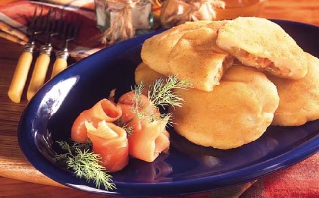 Piqueo de salmón
